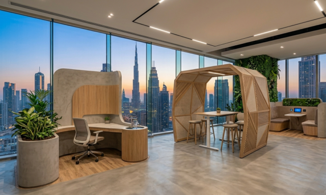 modern office design trends in dubai 2026
